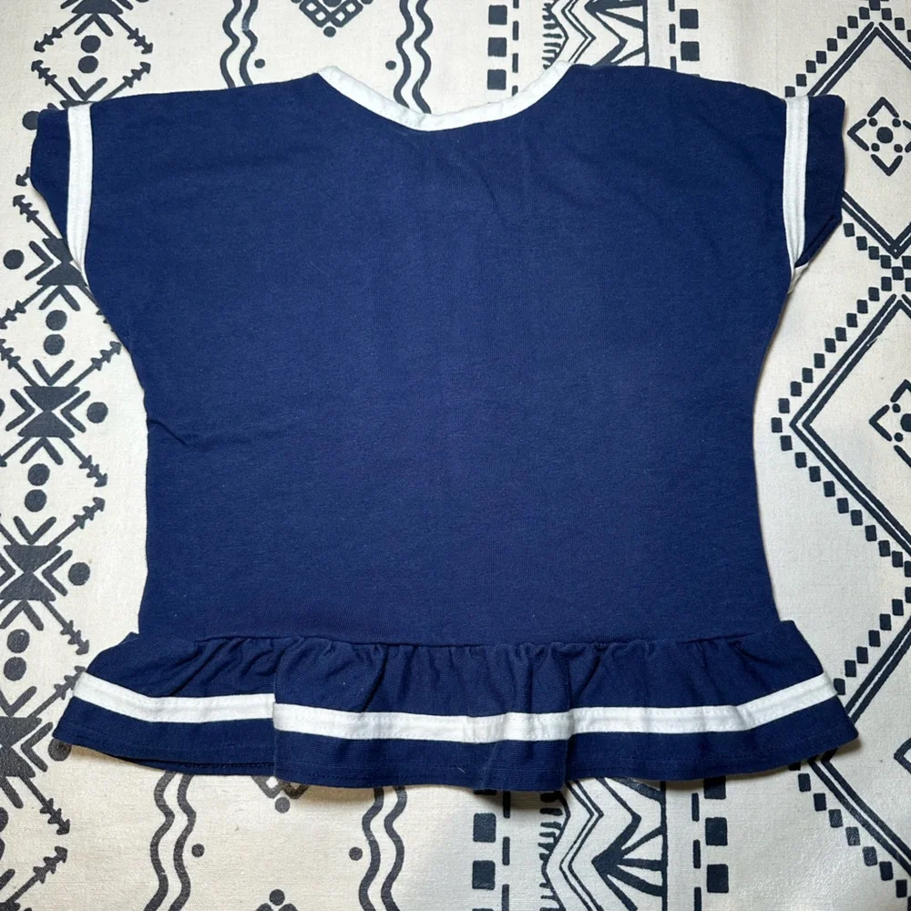 Vintage Carters‎ Make Waves Top made in the USA 6 months.